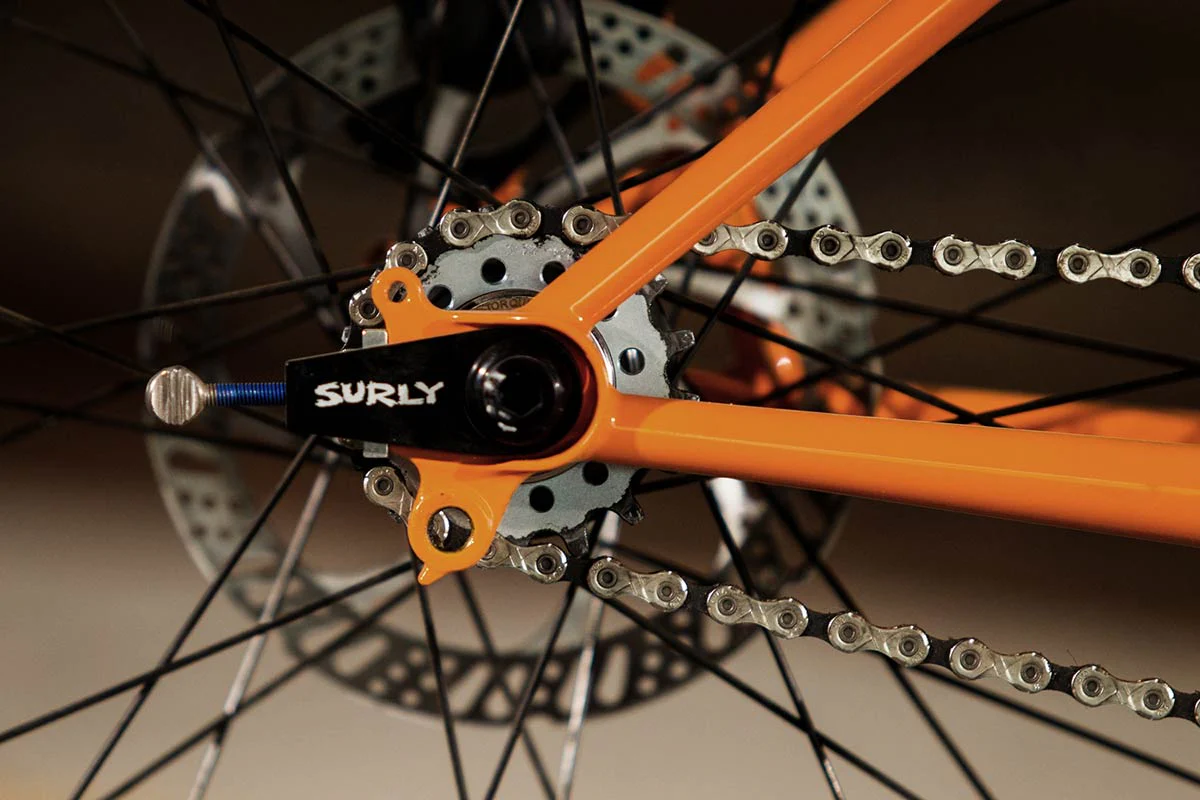 Surly Lowside Dream Tangerine Singlespeed Bmx Bike 1x1 Details