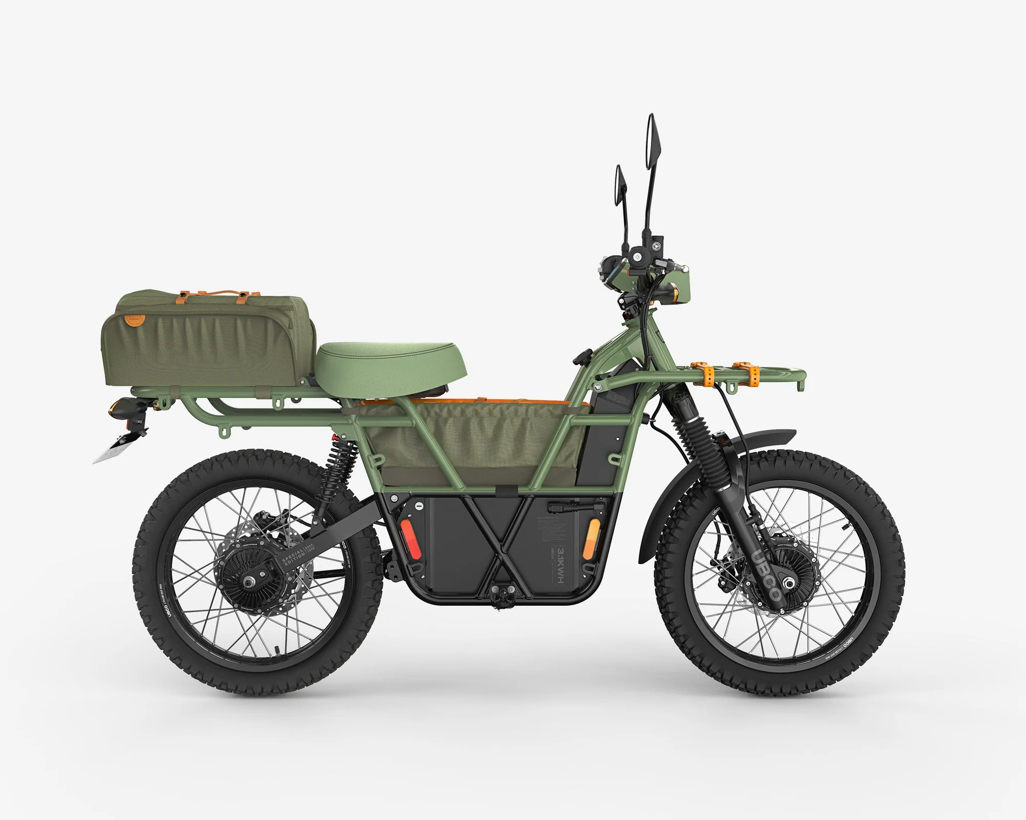 Ubco 2x2 Special Edition E Bike Adventure 30 Mph