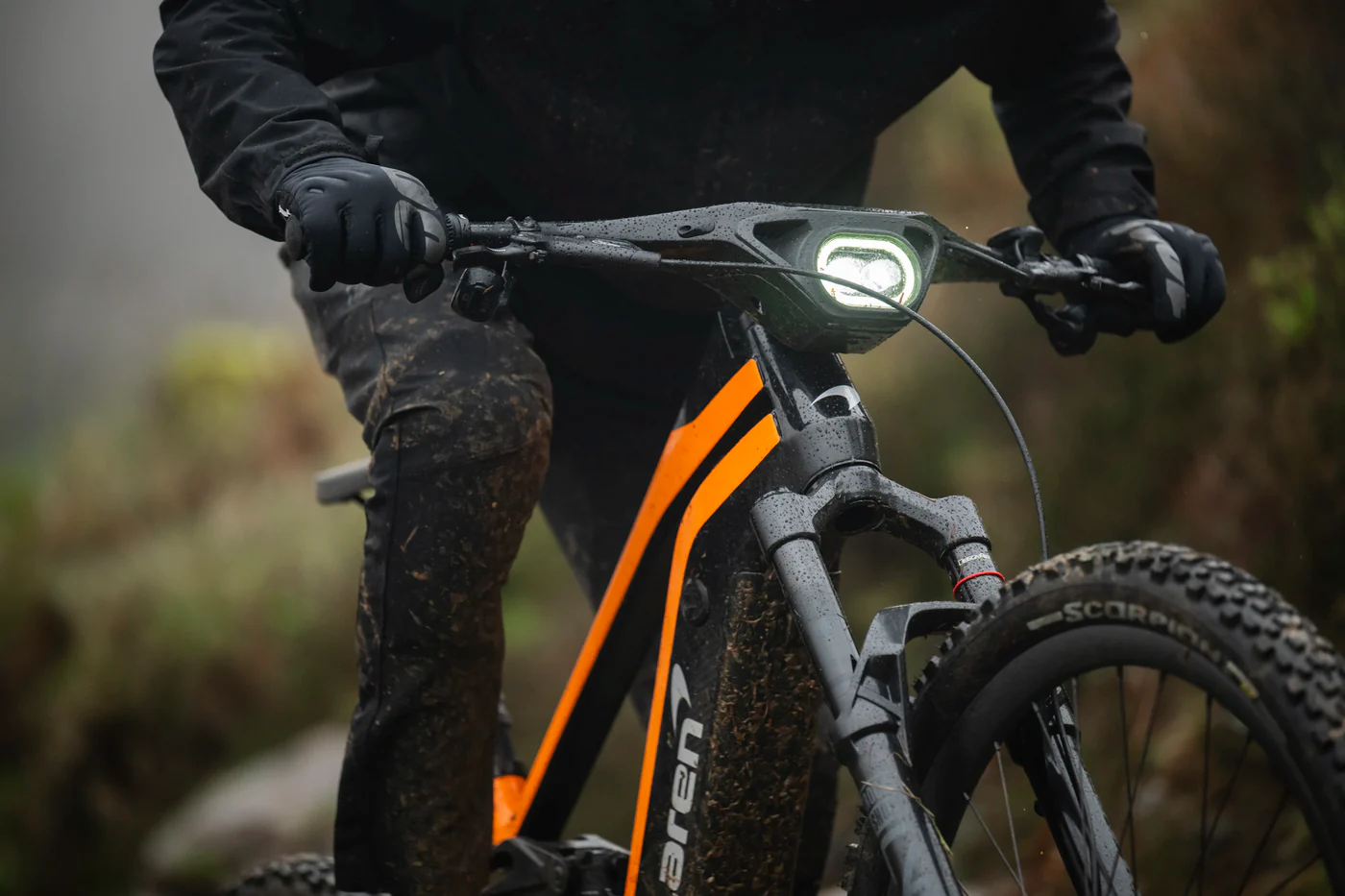 Mclaren Extreme 600 Electric Mountain Bike Front Light