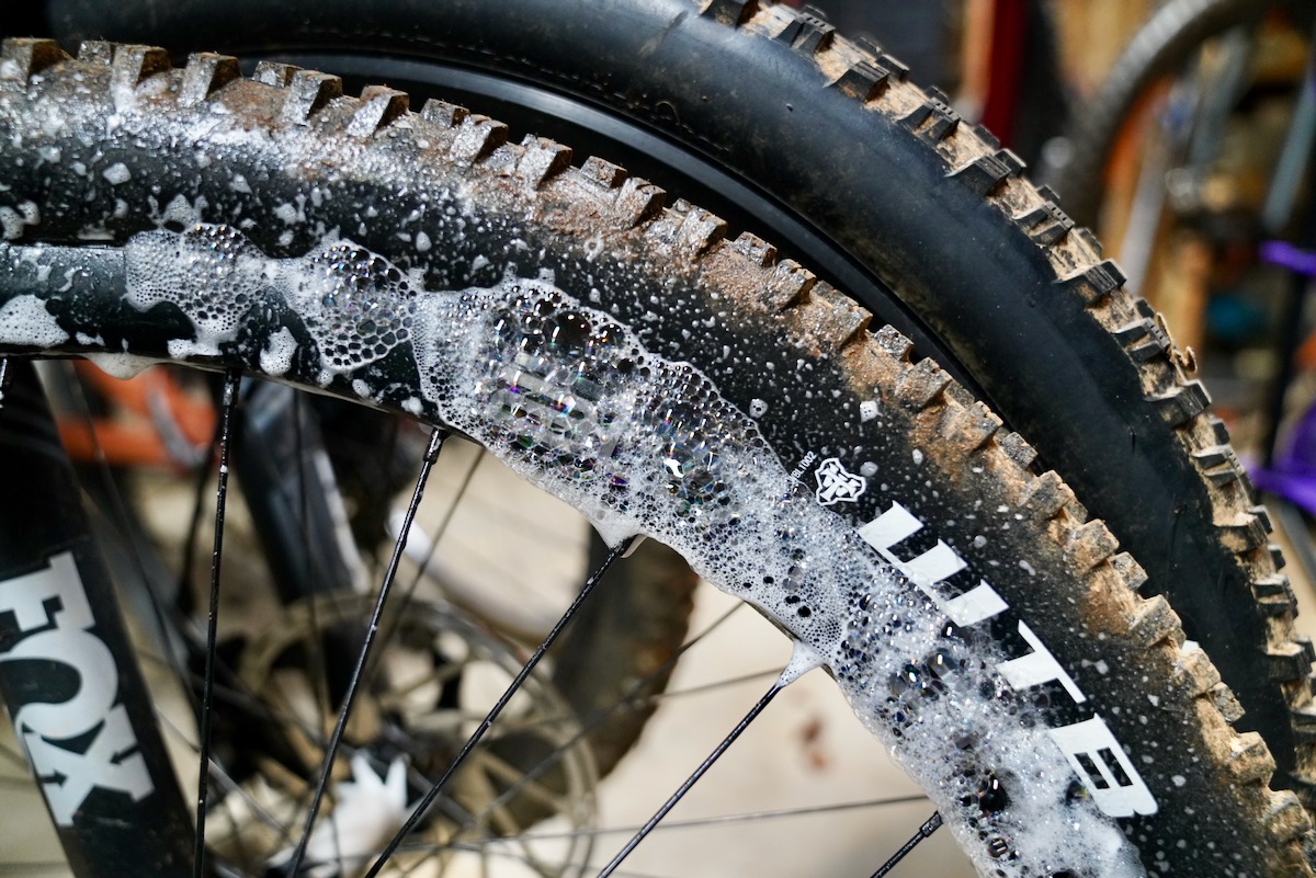 Step-by-step visual guide for finding tire leaks