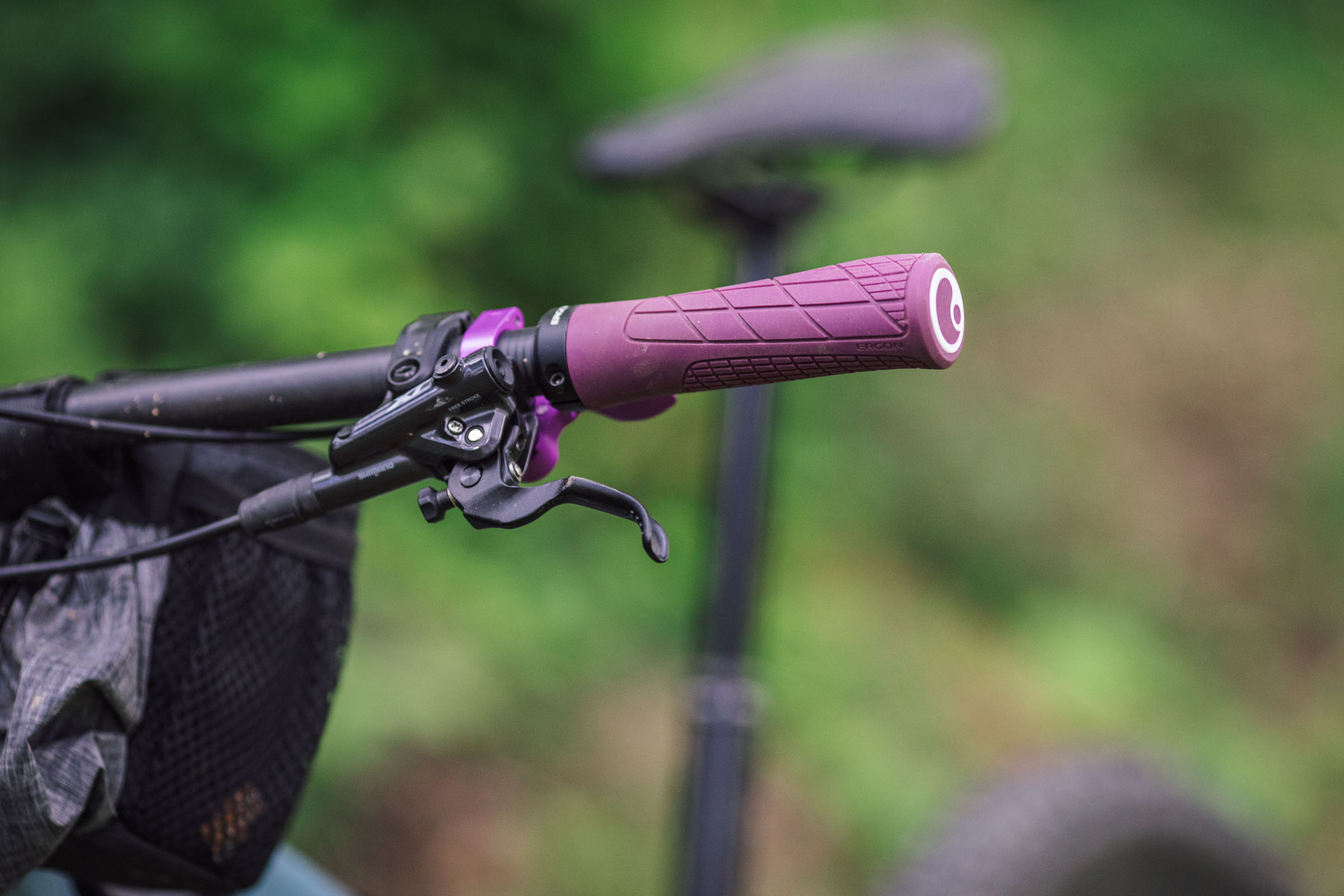 Ergon GA3 Installed on Mountain Bike